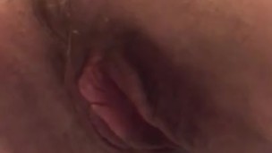 My Pee + Creamy Cum Mix Together and Flow Out of Me
