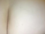 wet DP riding dildo with buttplug 5/16