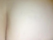 wet DP riding dildo with buttplug 6/16