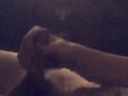 Slow motion masturbation