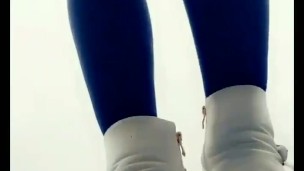 White Boots Giantess POV Crush