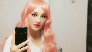 female mask disguise crossdresser transformation mtf 18