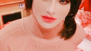 female mask disguise crossdresser transformation mtf 25