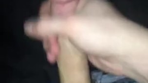 Huge White Cock Rubbed Raw