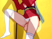 DanMachi - Fox Girl Haruhime Sanjouno 3D Hentai