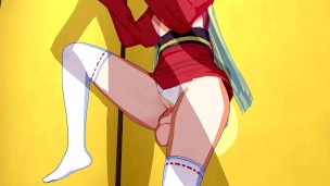 DanMachi - Fox Girl Haruhime Sanjouno 3D Hentai