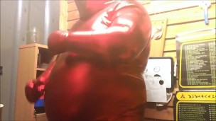 shiney red balloon