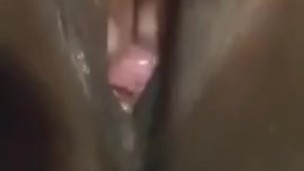Ebony Solo Masturbation