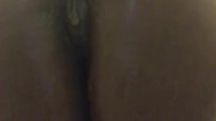 Pussy play in shower