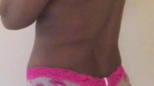 NEW 4K! SEXY Ebony milf babe teaser in SEXY PANTIES