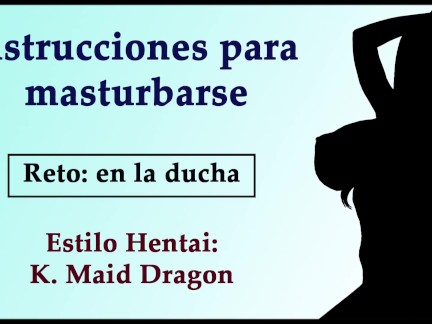 JOI Hentai de Tohru, Maid Dragon. ¡Voz en Español!