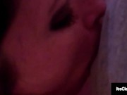 Cocksucking Cammer Its Cleo Chokes On A Cock & Gets A Facial 12/16