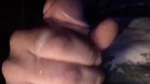 Late night porn and jerking off with moaning and cumming.