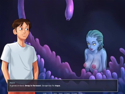 SUMMERTIME SAGA- SEA MONSTER'S BLOWJOB PART 151