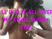 ebony oil fetish teaser