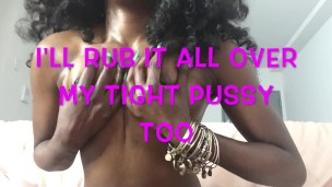 EBONY OIL FETISH TEASER
