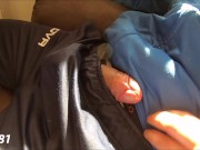 Step Mom jerks me off while nobody's around... Step Son with big cock  1/16