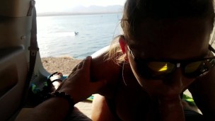 Blowjob at the Beach 