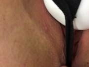 Tied up and brought to orgasm 7/16