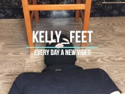 kelly_feet mistress lick shoes school girl kiss and sniff nylon socks 1/16