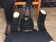 kelly_feet mistress lick shoes school girl kiss and sniff nylon socks 10/16