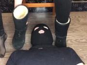 kelly_feet mistress lick shoes school girl kiss and sniff nylon socks 2/16