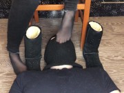 kelly_feet mistress lick shoes school girl kiss and sniff nylon socks 9/16