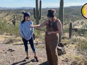 Horny Exhibitionist Lesbians Finger Fuck Outdoors - FitSid & SmilesofSally 3/16