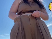 Horny Exhibitionist Lesbians Finger Fuck Outdoors - FitSid & SmilesofSally 7/16