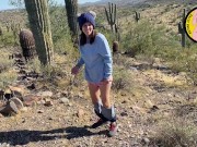 Horny Exhibitionist Lesbians Finger Fuck Outdoors - FitSid & SmilesofSally 9/16