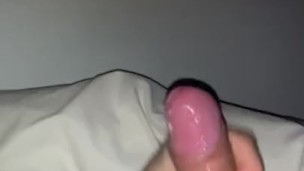 Jerking my huge cock for 10 minutes!!!!!
