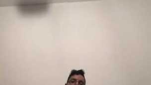 Masturbating 