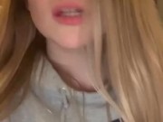Snuck away from friends to fuck myself w/ toothbrush - FULL VID ON ONLYFANS.C0M/BRIARILEY