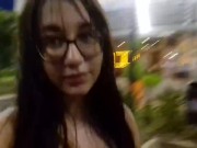 Strolling in the mall alone in the dark 11/16