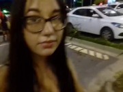 Strolling in the mall alone in the dark 2/16