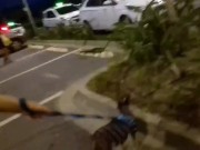 Strolling in the mall alone in the dark 4/16