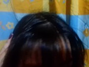 Tidying up the bangs 10/16