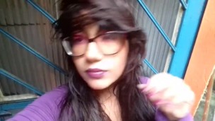 Messing up the hair