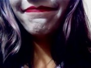 Harley Quinn playing with her mouth 16/16