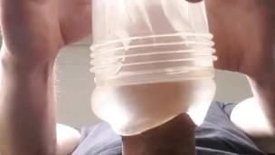 Enjoying my fleshlight