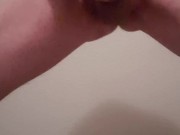 Wanking my big cock