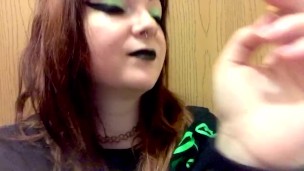 Babygirl_goth SFW Smoking Video