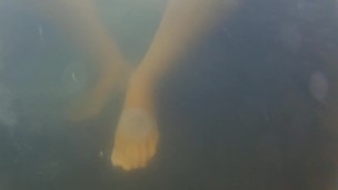 UNDERWATER Open PUSSY into the VAGINA FALL(Touristic Public Waterfall)