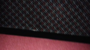 Me cumming on the movie theater wall
