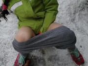 HOT Piss On The Cold Snow 8/16