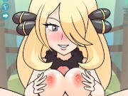 Pokemon -Trainer - Cynthia Titfuck Gameplay By LoveSkySan69