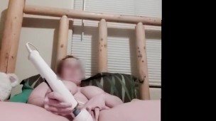 When the husband is away the wife will play... with herself