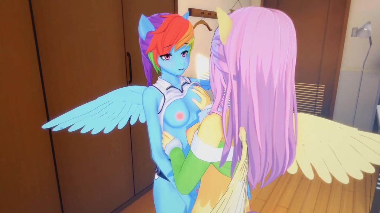  Rainbow Dash and Fluttershy ...
