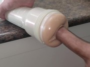 Long cock going deep all the way - FleshLight 11/16