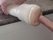 Long cock going deep all the way - FleshLight 12/16